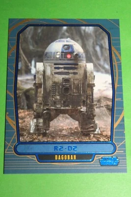 2012 STAR WARS GALACTIC FILES SERIES 1 BLUE PARALLEL #128 R2-D2 305/350 - Image 1 of 4