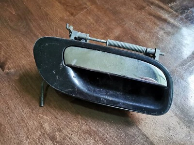 Volvo S80 V70 S60 1999-2009 pasajero delantero derecho manija de puerta negra Foto 1 de 4