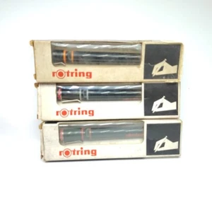 Rotring Technical Drawing Pen Vintage NOS Germany Rare Final Stock - Bild 1 von 22
