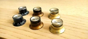 vintage knob bouton volume/tone guitare ou autres ..18 DENTS - Picture 1 of 3