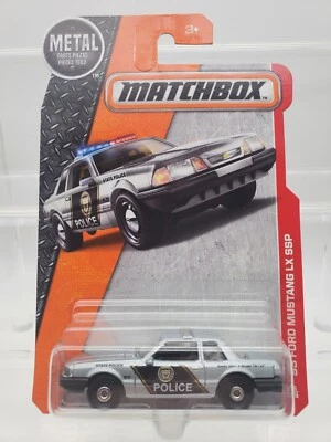 Matchbox MBX Heroic Rescue '93 Ford Mustang LX SSP - Police - Image 1 of 3