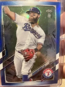 2021 Topps Chrome Ben Baller Edition Blue Refractor 54/75 Rougned Odor #3 - Picture 1 of 2