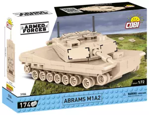 Cobi 3106 Maßstab 1:72 Abrams M1A2 174-teiliger Panzerbausatz MIB/Neu - Bild 1 von 2