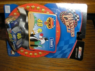 2002 Winners Circle 1/64 Jimmie Johnson Tweetybird Chevy Monte Carlo 400 REMATCH - Image 1 of 3