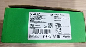 1PC -SCHNEIDER GV3L65 Motor circuit breaker,TeSys Deca frame 3,3P,65A-BRAND NEW - Picture 1 of 8