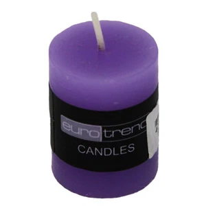 Cilindro Vela Lila Euro Trend Candles Diámetro 5cm X 5cm - Imagen 1 de 1
