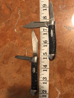 Vintage Imperial Prov. RI. U.S.A Kamp-King 2 Blade Camping Utility Pocket Knife  - Image 1 of 4