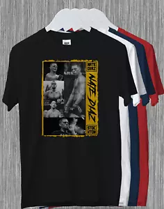 T-Shirt Nate Diaz American MMA Fighter Legend Diaz Bro Stockton CA lustiges Geschenk - Bild 1 von 5