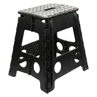 Klapphocker Trittstufe Aufstiegshilfe Klapptritt Falthocker Tritt faltbar 39 cm - Bild 1 von 4