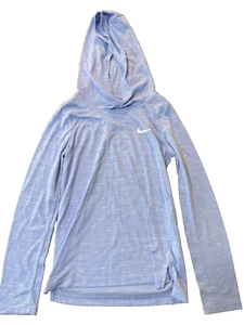 girl's long sleeve lightweight pullover hoodie by Nike Dri-Fit size small - Picture 1 of 2