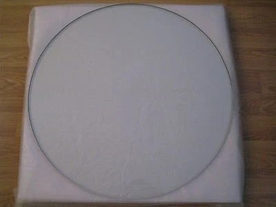 50CM ROUND CLEAR TEMPERED TOUGHENED GLASS 500MM TABLETOP 8MM THICK SAFETY UK - Image 1 of 2