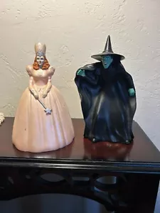 Vintage Wizard of Oz Figuren Glinda und die böse Hexe 1995 Turner Selten Rarität - Bild 1 von 7
