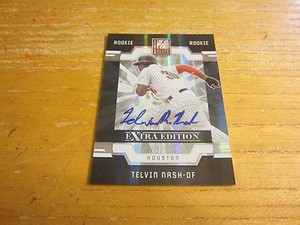 Telvin Nash Autographed 2009 Donruss Elite Extra Edition #86 #'d 028/725 Card