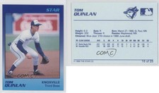 1989 Star Knoxville Blue Jays Tom Quinlan #16