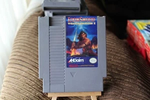 Iron Sword Wizards & Warrior NES vintage Original authentic Nintendo Tested work - Imagen 1 de 2
