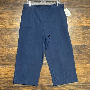 White Stag Damen Carpi Hose neu mit Etikett - dunkelmarine, Stretch - 23" Schrittlänge Größe Large - Bild 1 von 5