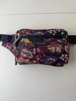 Bolso Cinturón Vera Bradley Paquete Cintura Floral Mayor Capacidad Cierre Langosta Foto 1 de 4