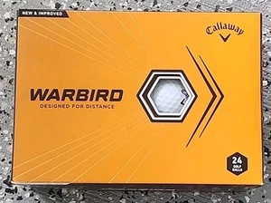 2 Callaway Warbird Distance Golf Balls White 48 Balls - Picture 1 of 2