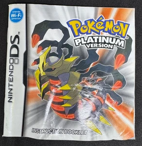 Pokemon Platin Version nur Anleitung Nintendo DS Original OHNE Spiel - Bild 1 von 5