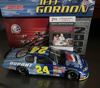 2003 Signed Jeff Gordon #24 Pepsi / Talladega Monte Carlo 1:24 Action Auto JSA - Image 1 of 4