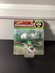 Hot Wheels - Mario Kart Series - Luigi P-Wing With Cloud Glider - Sealed - Bild 1 von 4
