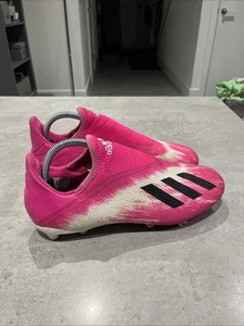 Adidas X 19+ FG Football Boots Size UK9 Pink - Picture 1 of 9
