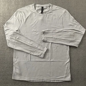 Lululemon Hemd Erwachsene Large Grau Langarm Aktiv Athleisure Freizeit Herren - Bild 1 von 14