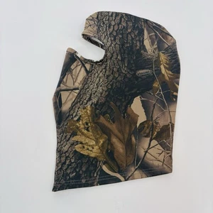 Realtree Brown Camo Real Tree Hunting Full Facemask Men's One Size Woodland - Picture 1 of 5