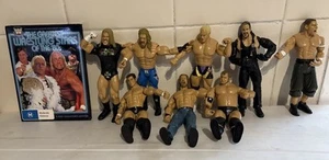 8 Vintage 2003-2004 Wrestlers & ‘The Greatest Wrestling Stars Of The 80s’ CD Set - Picture 1 of 12