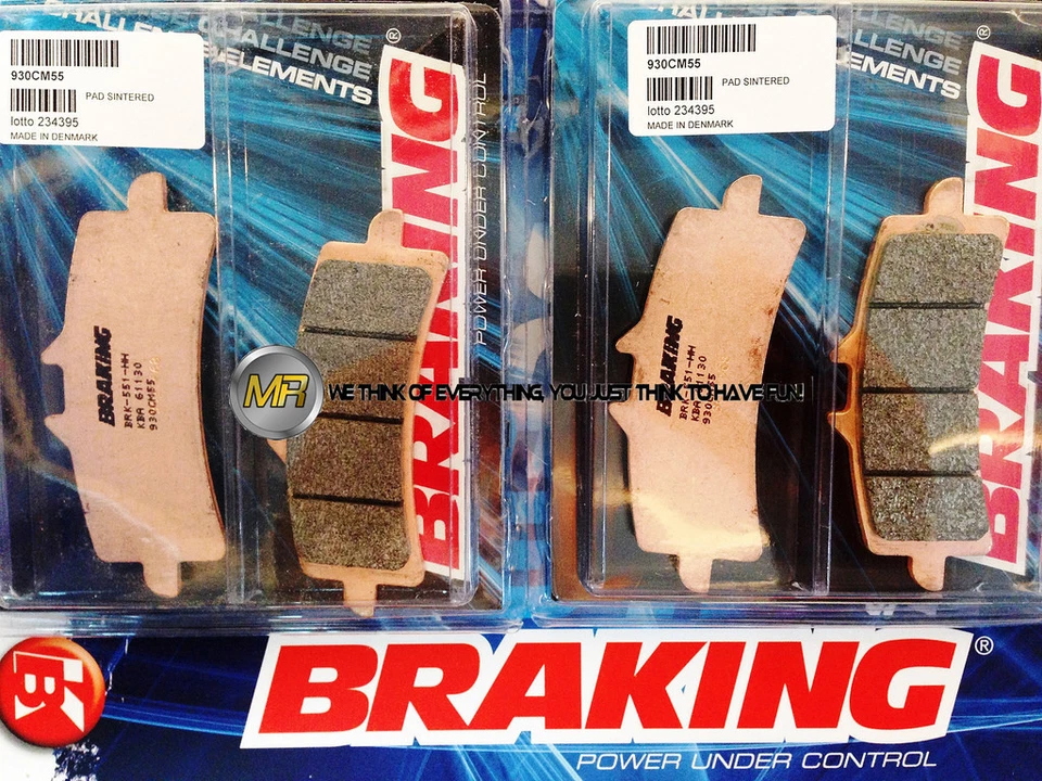 DUCATI HYPERMOTARD S 1100 2009 09 PASTIGLIE ANTERIORE SINTERIZZATE FRENO BRAKING - Imagem 1 de 1