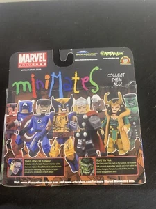 2-Pack Diamond Select Marvel Minimates 33 Thor Reborn & Lady Loki Mini Figures - Picture 1 of 3