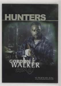 2007 Inkworks Supernatural Season 2 Hunters Gordon Walker #H-4 0ad