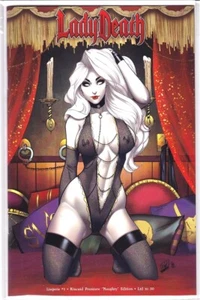 LADY DEATH LINGERIE #1 KINCAID PREMIERE EDITION NM - Picture 1 of 1
