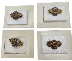 1998, 2000, 2001, 2003, Ladies of Harley Davidson Owners Group Pin Lot 4 Pins - Picture 1 of 5