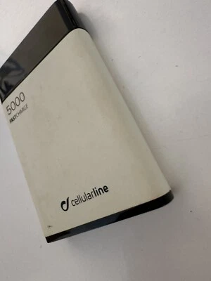 Power Bank 5000 Cellularline - White  - Immagine 1 di 4