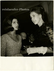 Princess Ira of Fürstenberg & Princess M.-G. of Savoy, Original-Photo from 1963 - Picture 1 of 1