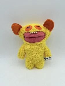 Fuggler Plush Grin Grin Yellow Funny Ugly Monster Bunny Ears Teeth 10” - Picture 1 of 10
