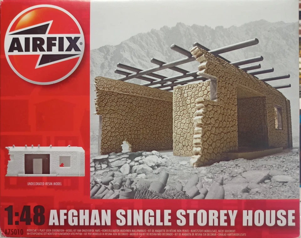 MODELLISMO- Afghan Single Storey House - AIRFIX scala 1/48 - Immagine 1 di 1