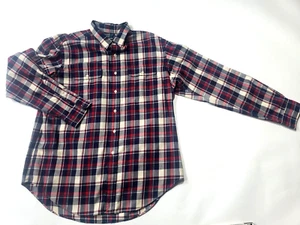 Vintage Polo Ralph Lauren Classic Fit Hemd Herren XL kariert Flanell Knopfleiste Taschen - Bild 1 von 10