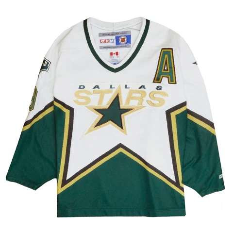 Vintage Dallas Stars Mike Modano CCM Hockey Jersey Size XL 90s NHL Cover