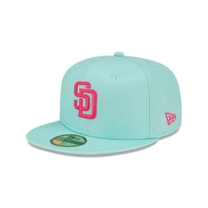 San Diego Padres New Era City Connect '22 Mint 59FIFTY Fitted Mütze Herren Grau UV - Bild 1 von 5