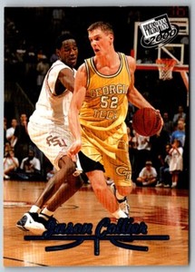 2000 Press Pass Jason Collier #12 Georgia Tech Yellow Jackets