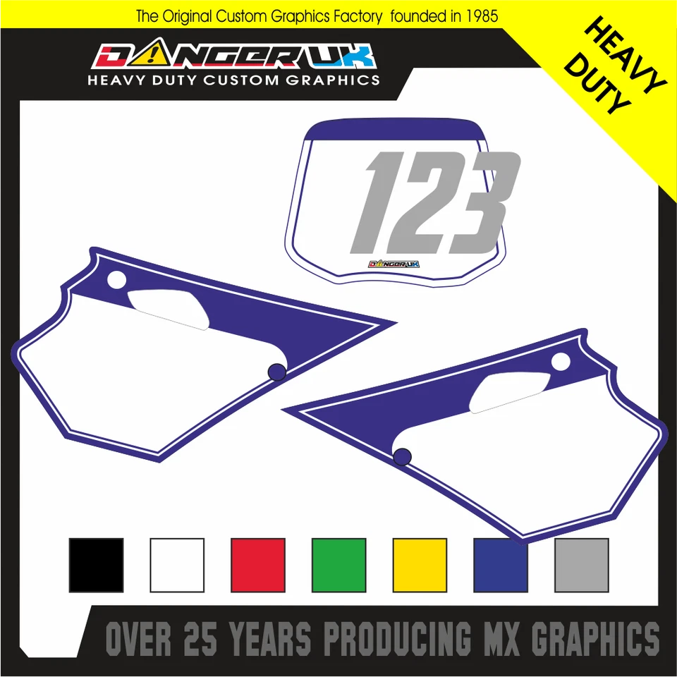 Calcomanías gráficas de fondo de motocross LEM MX Foto 1 de 1