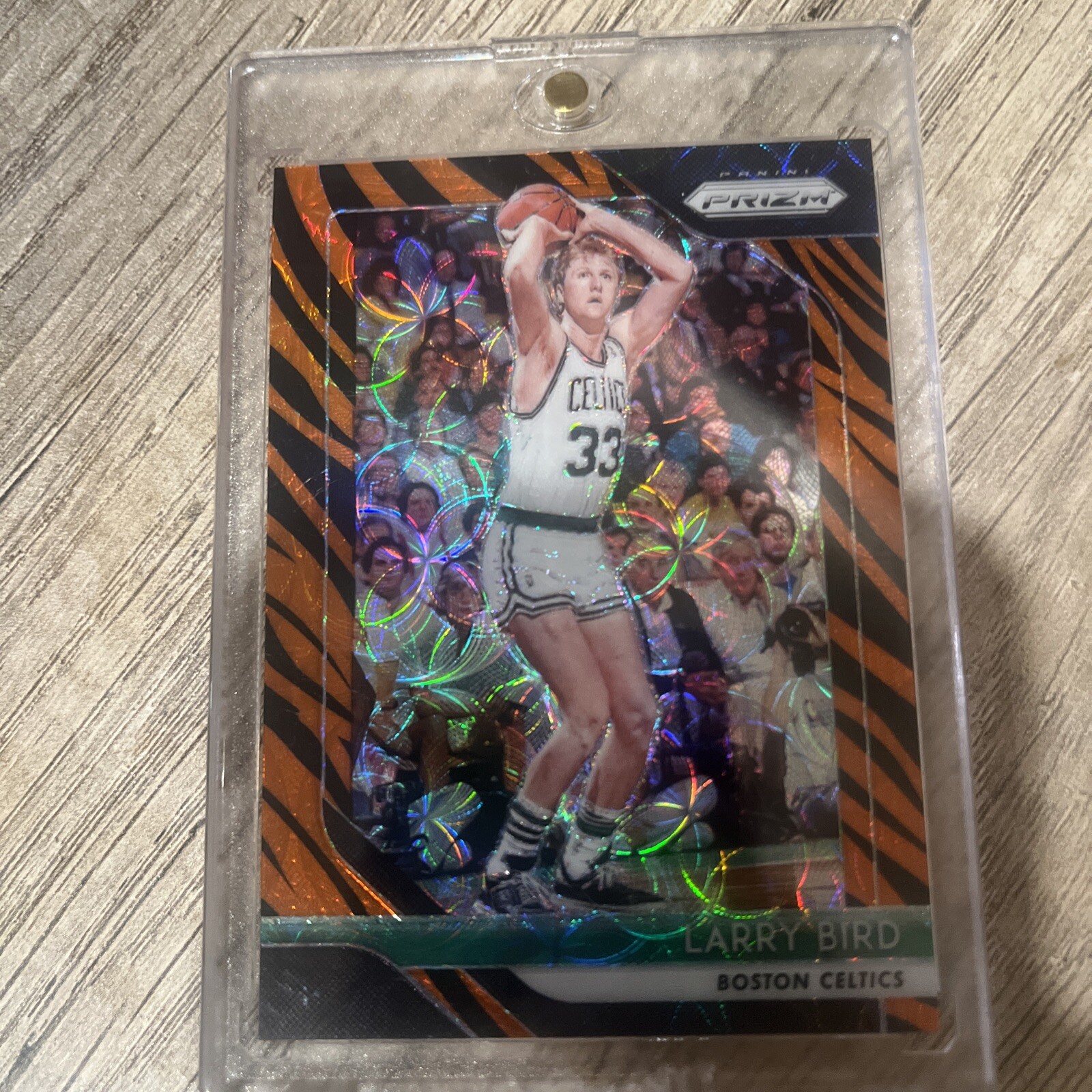 Larry Bird 2018-2019 Prizm Tiger