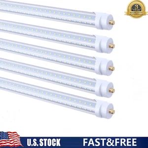 Led Shop Light 90W 65W 45W 8 Foot 8FT Led Tube Light 8' FA8 T8 T12 Single Pin - Picture 1 of 20