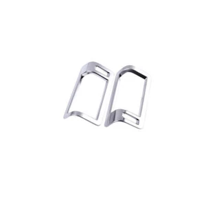 Matte Silver B Pillar Vent Air Outlet Frame Trim 2PCS For Volvo XC90 2016-2023 - Picture 1 of 8