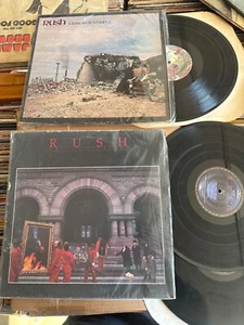 RUSH Classic Rock Vinyl Lot A FAREWELL TO KINGS & Moving Pictures - Imagen 1 de 2