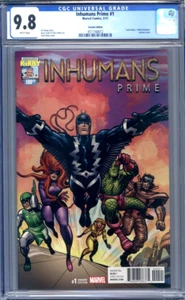 Inhumans Prime #1 Jack Kirby Variant CGC 9.8 Marvel Comics 2017 1st Print - Picture 1 of 1