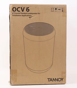 1x New Tannoy OCV6 (Black) Pendant 6'' Coaxial Ceiling Speaker OCV 6 p724 - Picture 1 of 2