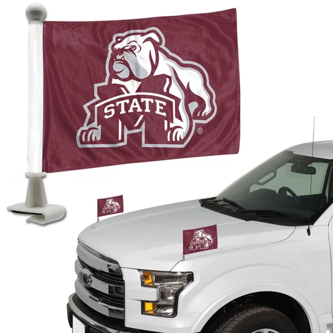 Mississippi State Bulldogs NCAA Ambassador Car Flag Set Cover
